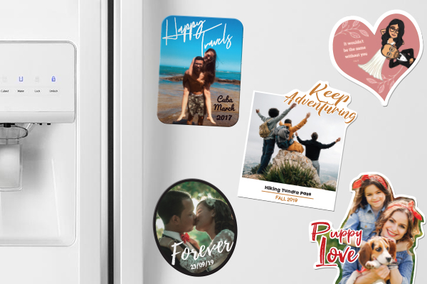 Customize your fridge with magnets of memorable times